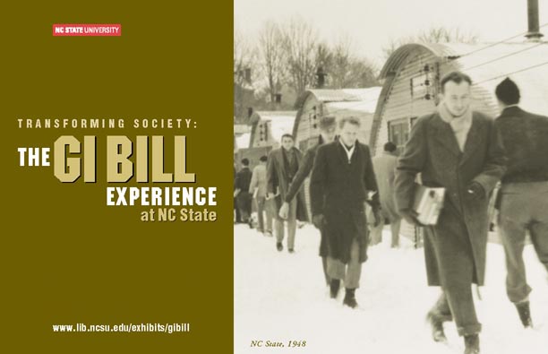 'The GI Bill Experience at NC State' Exhibition