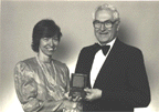 Fox receiving the Garvan Medal