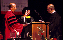 Marye Anne Fox is installed as NC State's 12th chancellor.