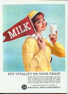 Football 1964 Milk Ad.