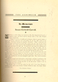 Image is a page in memoriam for Susan C. Carroll from the 1903 Agromeck