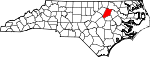 Nash County Map from Wikimedia Commons