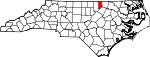 Vance County Map from Wikimedia Commons