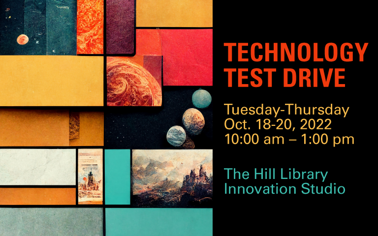Take a tech test drive at the Libraries