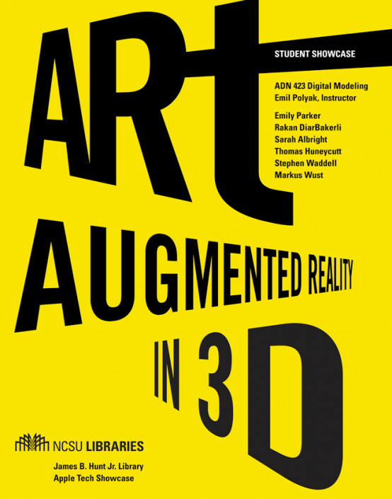 poster for ARt: Augmented Reality in 3D