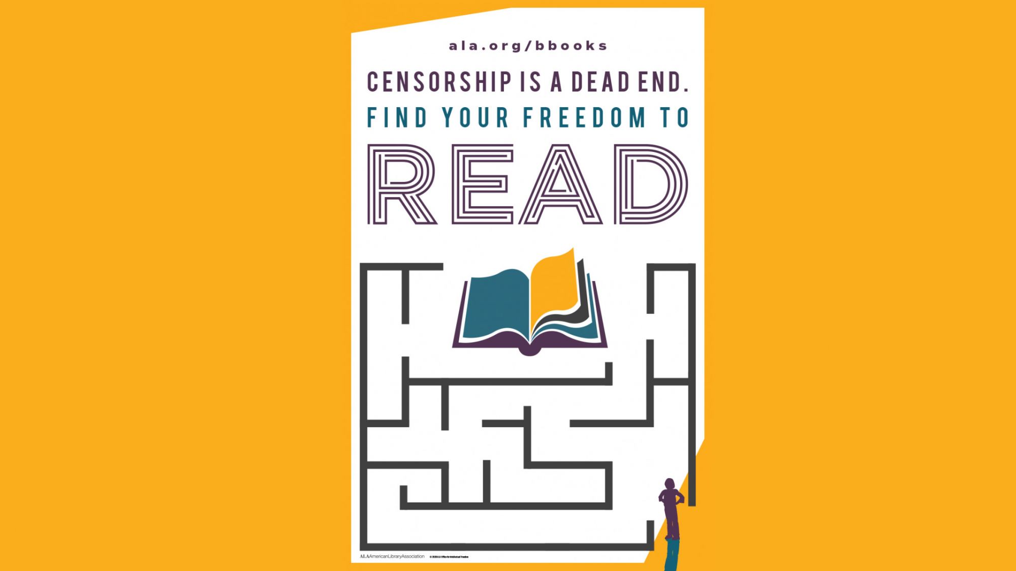 Censorship is a dead end. Find your freedom to read.