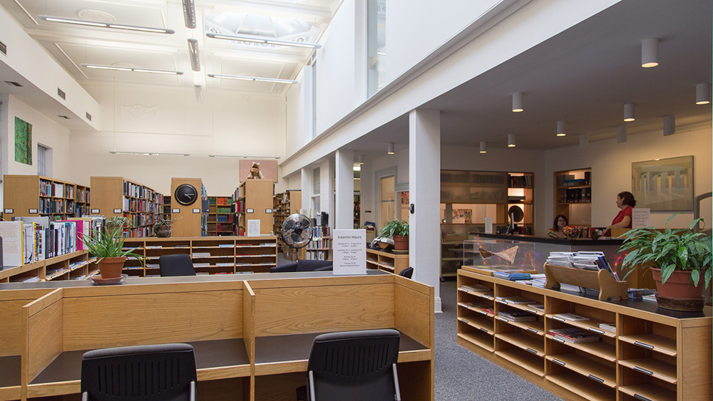 The Design Library will close for a month this summer.