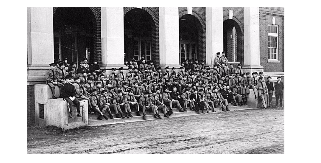 NC State cadets, 1917