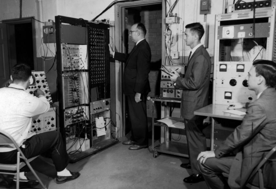 Neutron Activation Analysis Laboratory, Dept. of Physics, 1960s