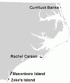 North Carolina Estuarine Reserve Areas