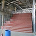 Under construction, Monumental Stair with Roman Seating.