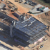 Aerial view of the James B Hunt Jr. Library building site, November 2010.
