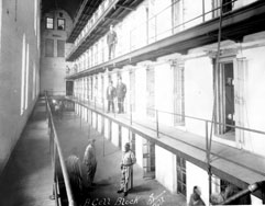 N_81_12_86 B-Cell block, State Prison, 1910s  State Archives of North Carolina, Raleigh, NC.