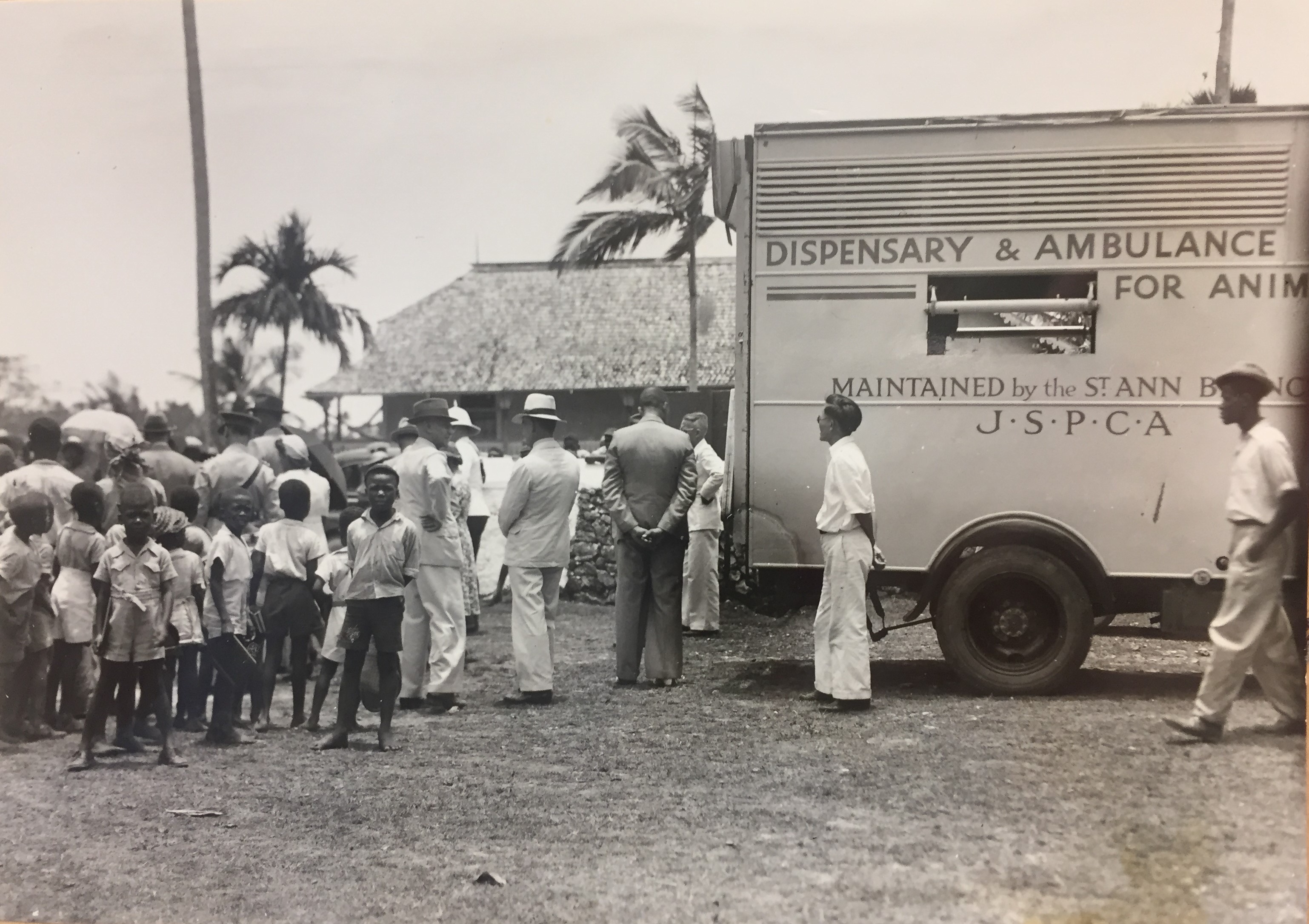 Photograph of Dispensary & Ambulance for Animals