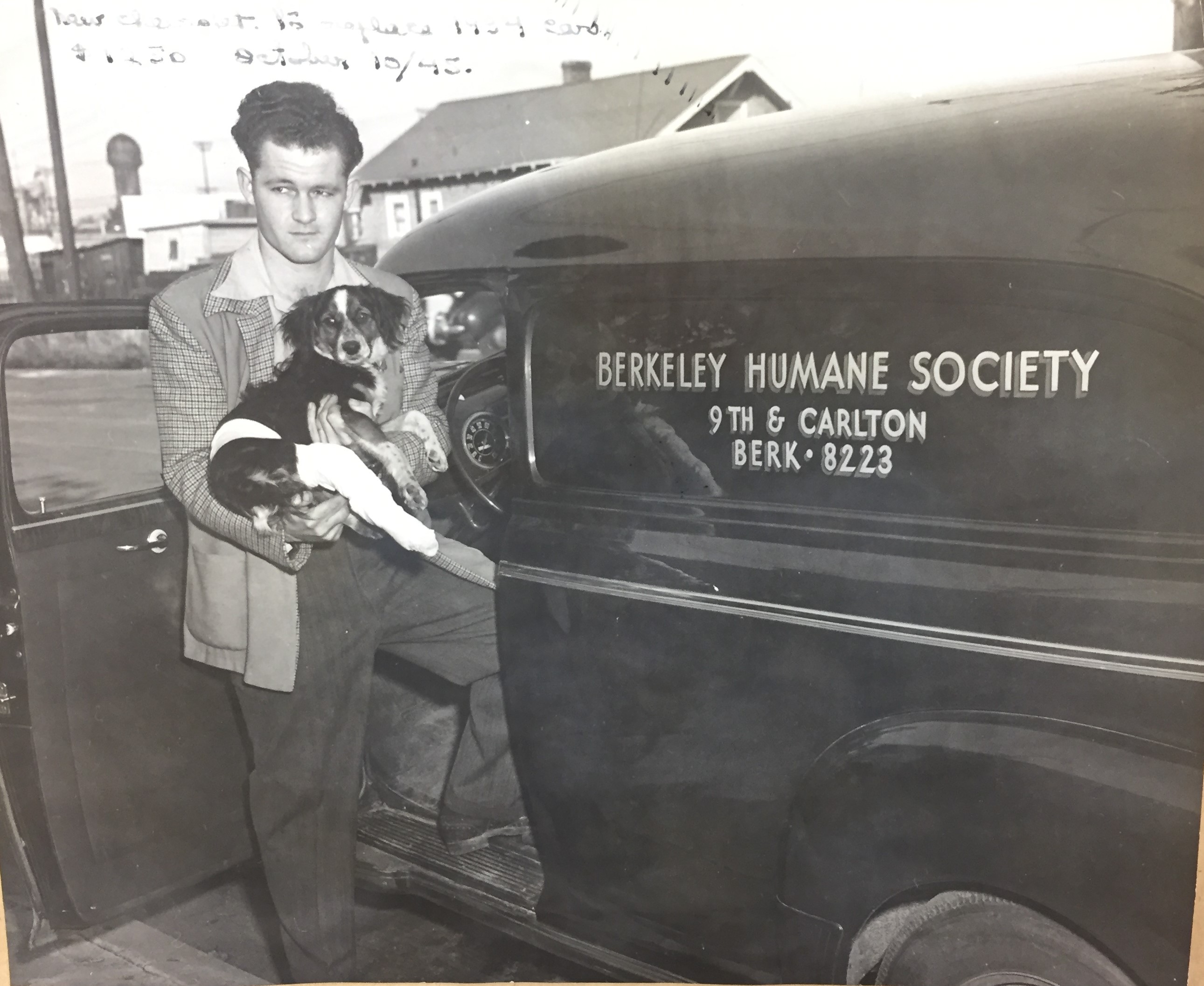 Photograph of The Ambulance of the Berkeley Humane Society 