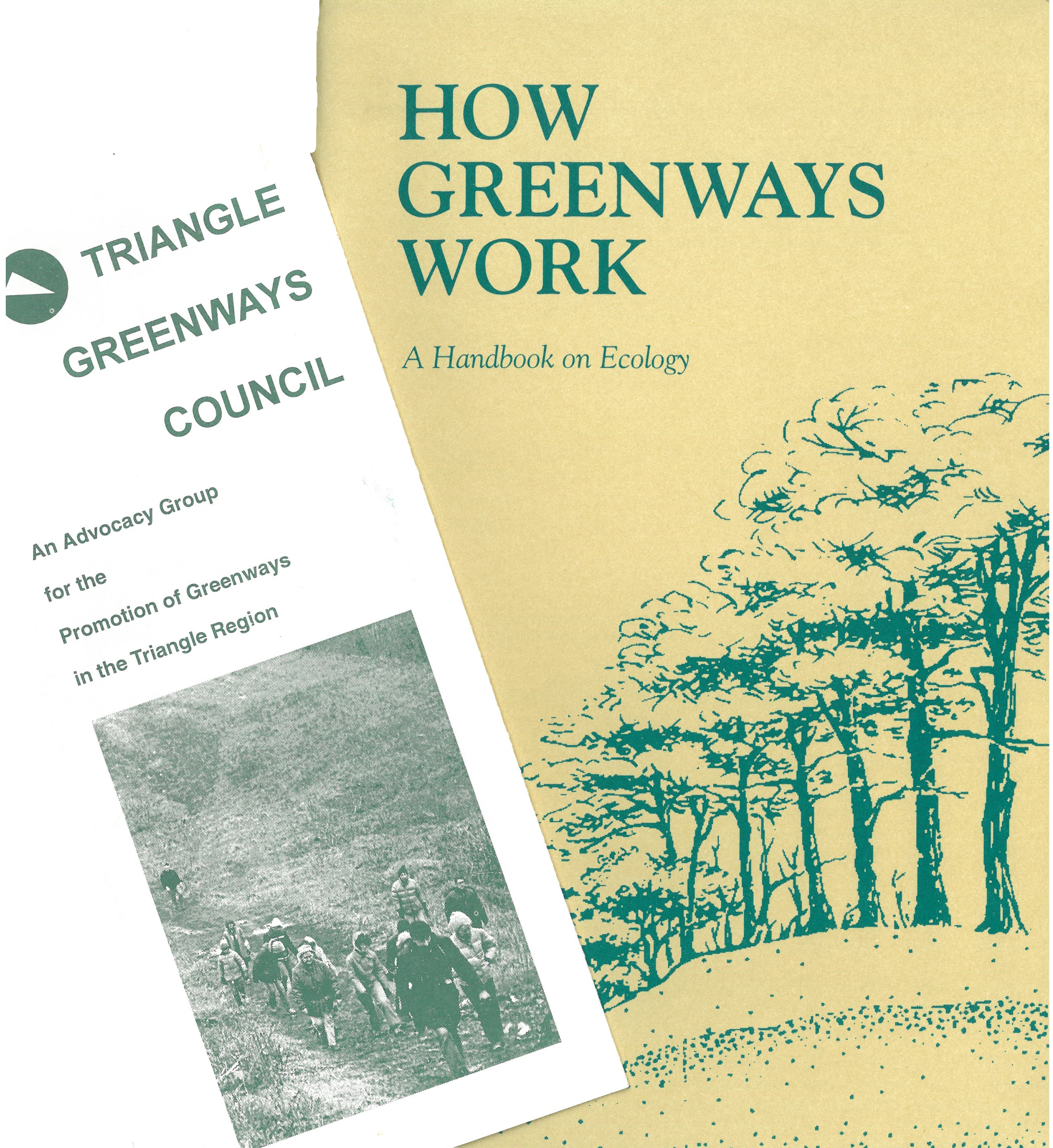 Pamphlets from the Triangle Greenways Council Records