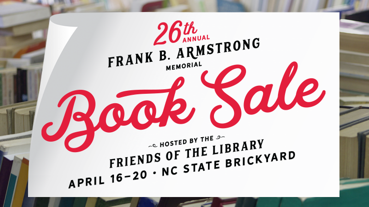 Frank B. Armstrong 26th annual Book Sale image.