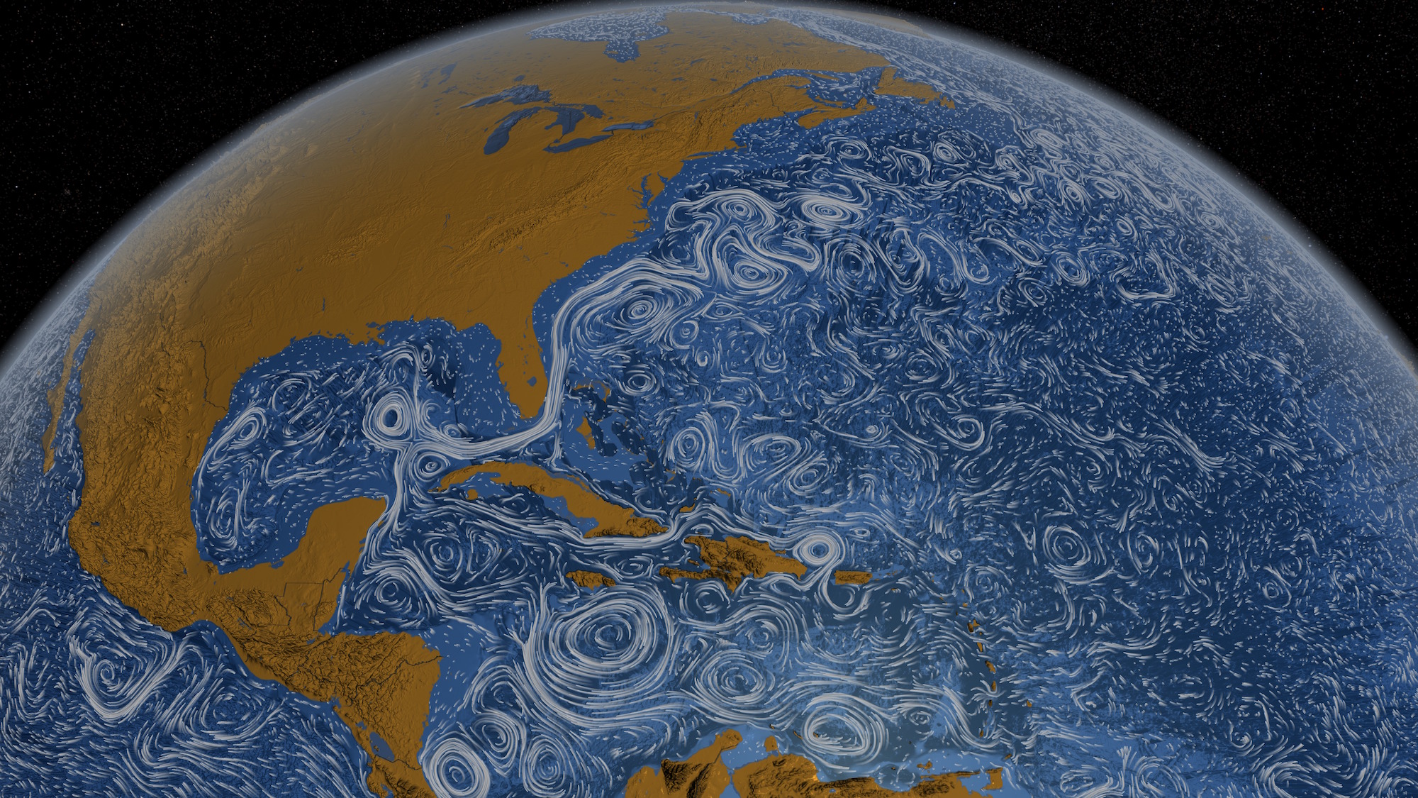 Modeling, Visualization and Prediction of "Ocean Weather"