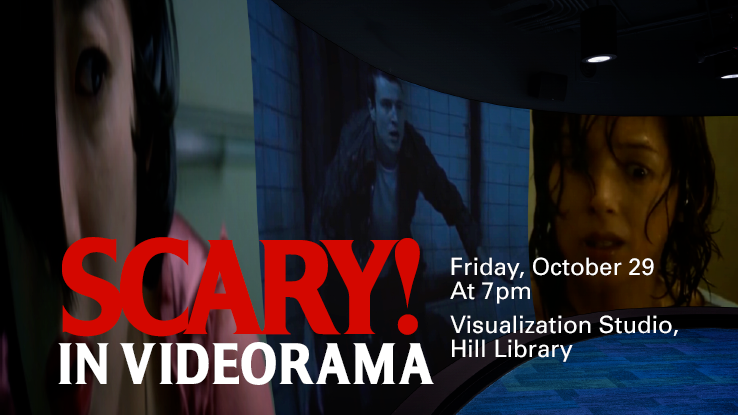 “Scary! In Videorama” at the Libraries on Friday is for you!