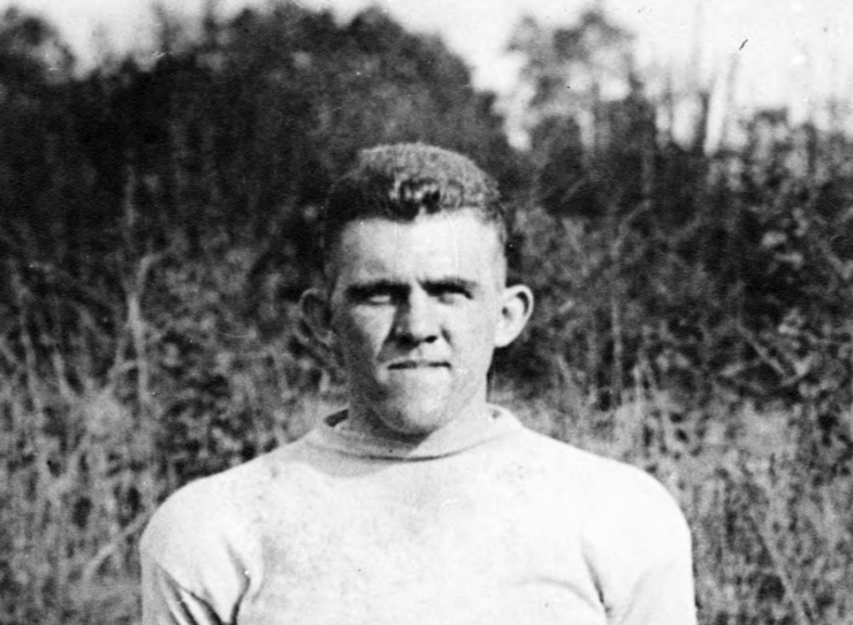 J. H. Ripple became NC State's first All-American athlete in 1918.