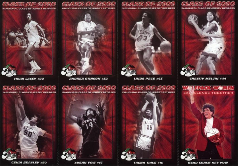 Inaugural class of jersey retirees sports cards, 2000