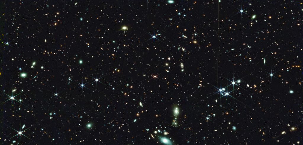Deep sky image of the J0100+2802 field
