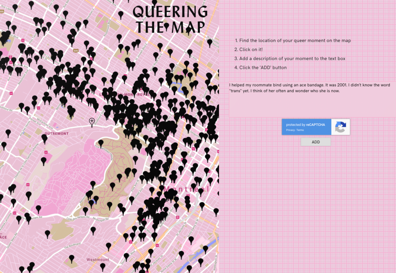 Queering the Map platform image