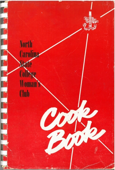 Foods that Rate at N. C. State, Woman's Club cookbook of 1954.