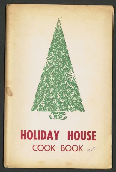 Holiday House cookbook cover, 1968