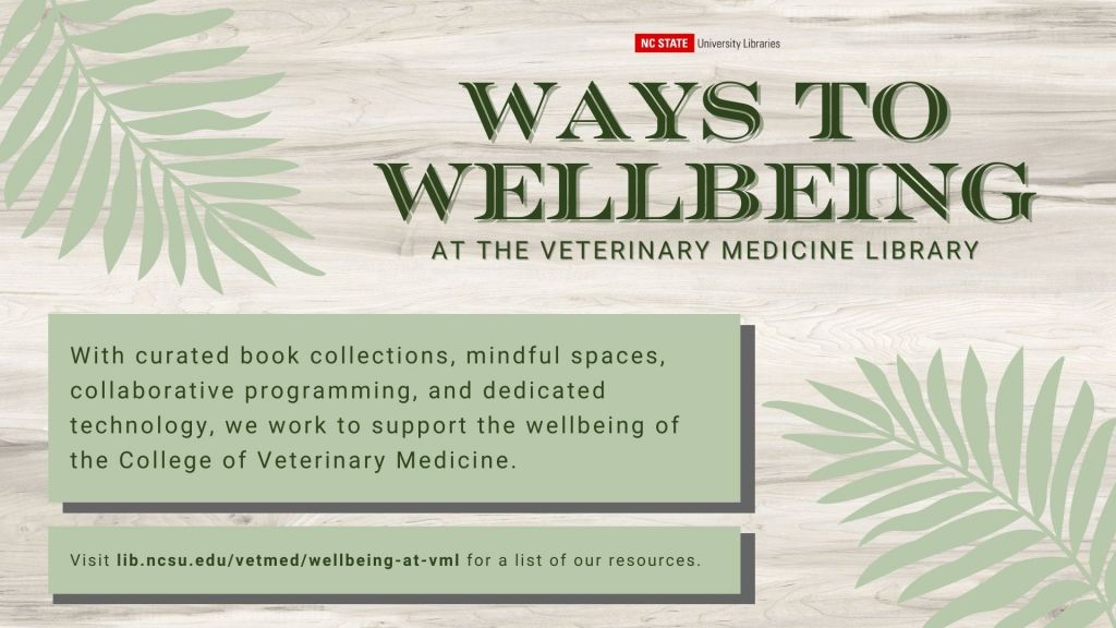 Ways to Wellbeing on a leafy and wood background.