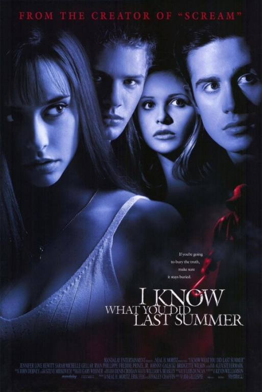 Movie poster for I Know What You Did Last Summer