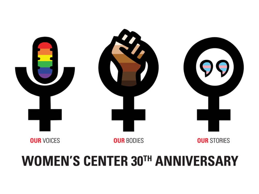 Our voices, our bodies, our stories. Women’s Center 30th Anniversary 