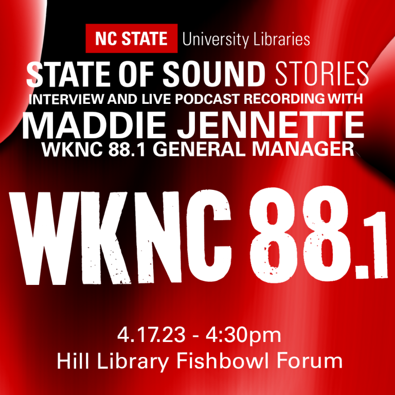 Flyer for State of Sound Stories: Maddie Jennette