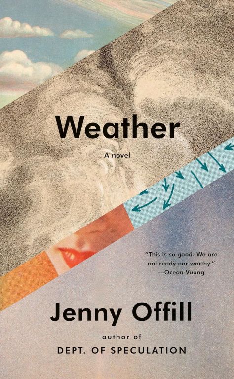 book cover of Jenny Offill's novel Weather