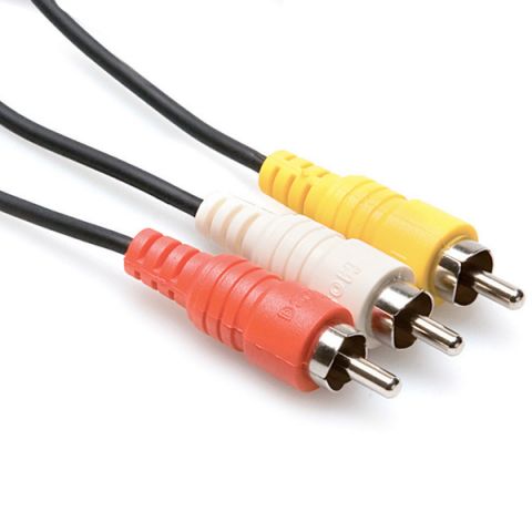 3 RCA cables for video and stereo audio