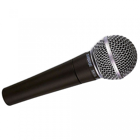 Shure Condenser Microphone.