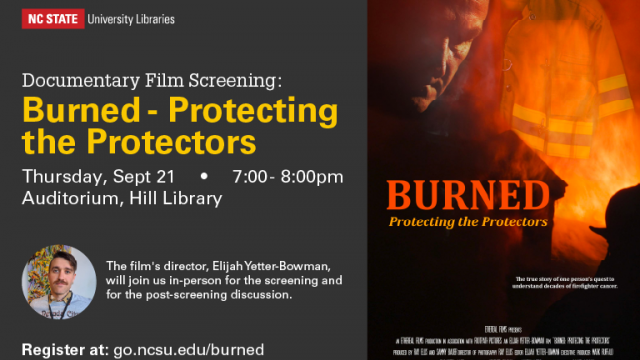 "Burned: Protecting the Protectors" is the first documentary film in the Southern Circuit series to screen Sept. 21