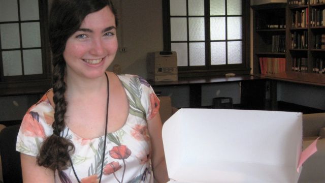 Alanna Natanson ('23) has worked as a Graduate Student Desk Assistant in the Special Collections Reading Room since June 2021.