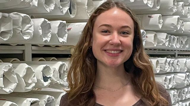 Allison Hall ('23) has worked as a Graduate Desk Assistant in the Special Collections Reading Room since February 2023.