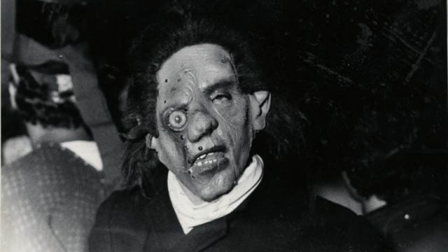 Costumed student at Design School Halloween Party, 1983