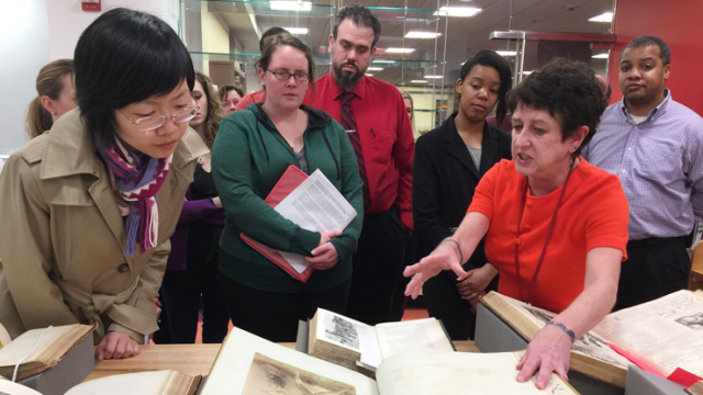 “Library Libations” features a vault tour, Wolfpack stories, and hands-on bookmaking