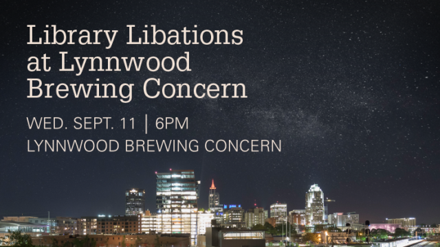 Come to Library Libations at the Lynnwood Brewing Concern