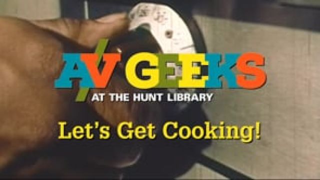 A/V Geeks at the Hunt Library: Let's Get Cookin'!