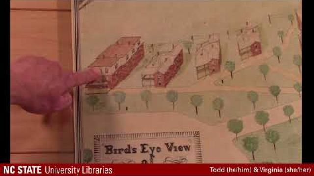 Unboxing Special Collections- Early Campus Maps