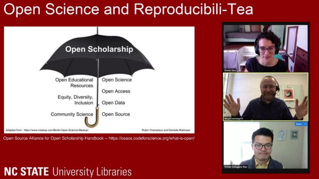 Open Science and Reproducibili-Tea: Open Science in 3D - Diversity, Documentation, and Darjeeling