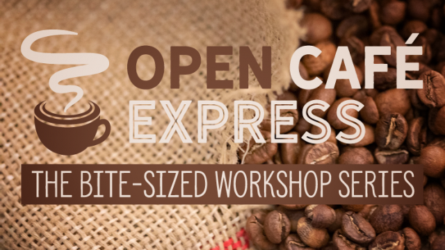 Tune in for 30-minute Open Café Express each day
