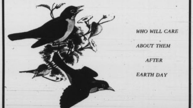 This notice about Earth Day appeared in the 22 April 1970 Technician student newspaper. Earth Day was first commemorated worldwide on that date.