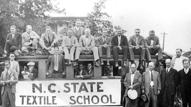 NC State students go on a field trip.