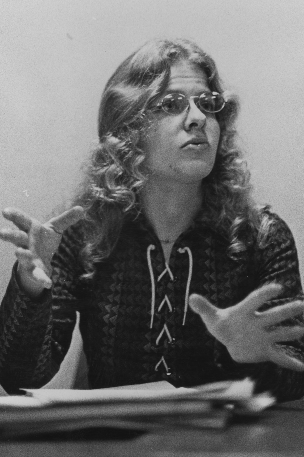 NC State University Student Body President Cathy Sterling, ca. 1971