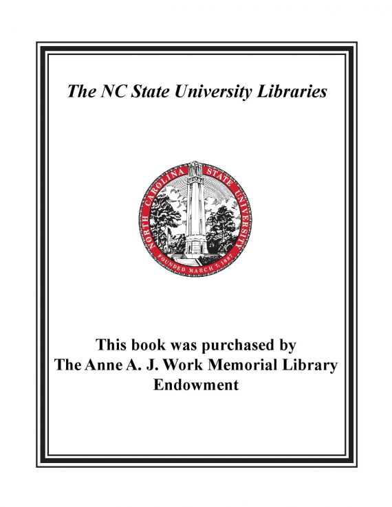 Generic bookplate for Anne Work Endowment